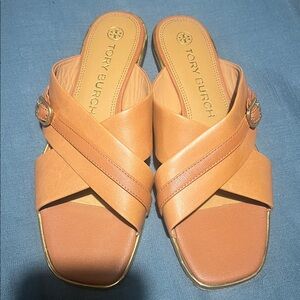 Delaney Crisscross Slide Sandal